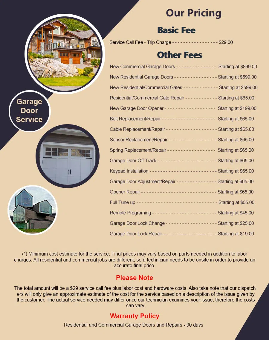 Garage Door Mobile Service Glendale, NY 347-269-3058